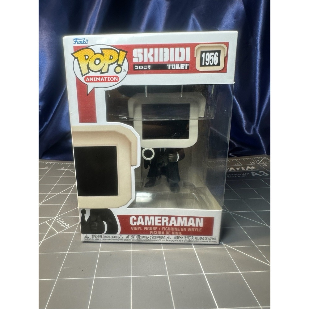 Funko Pop! #1956 Vinyl Skibidi Toilet Cameraman - Collectable Vinyl Figure
